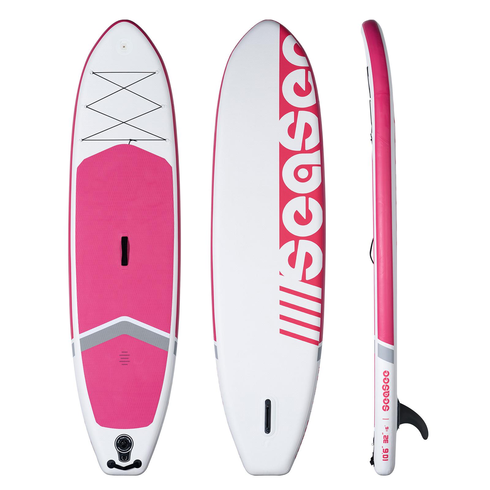 Seaseesup Stand Up Paddle Board 10'6 #PINK WHITE