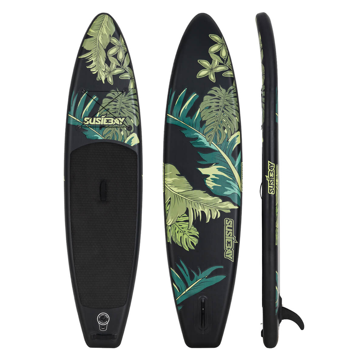 Inflatable Susiebay Floating Paddle Board Paddle Up Yoga Paddle Board, Stand Board,