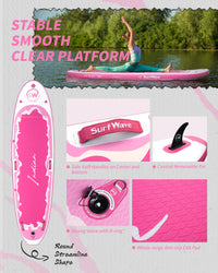 SurfWave Indian Fitness SUP Board Package