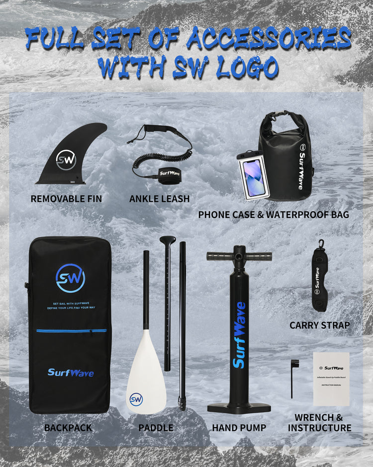 SurfWave Indian Fitness SUP Board Package