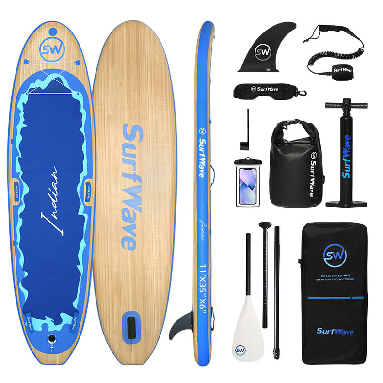 SurfWave Indian Fitness SUP Board Package